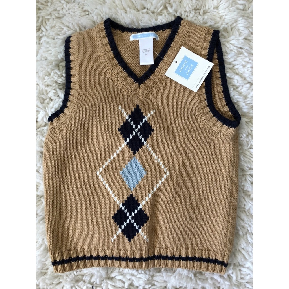 JANIE AND JACK SWEATER VEST
